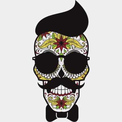 Day of the dead quiff face Thumbnail