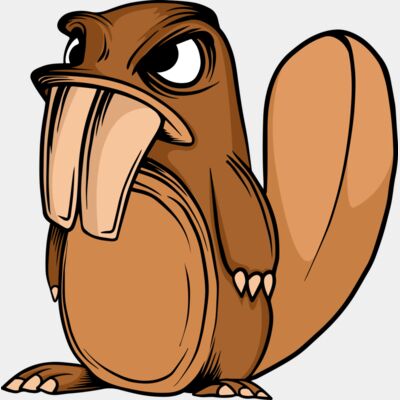 Angry beaver Thumbnail