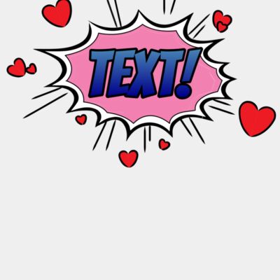 Loveheart Text explode Thumbnail