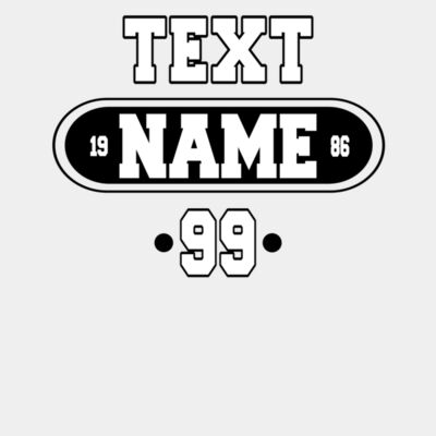 Sporty text, name and date Thumbnail